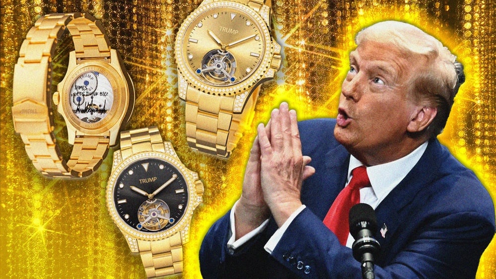 Trump's $100,000 Watches Are the Most Tragic Celebrity Watch Yet