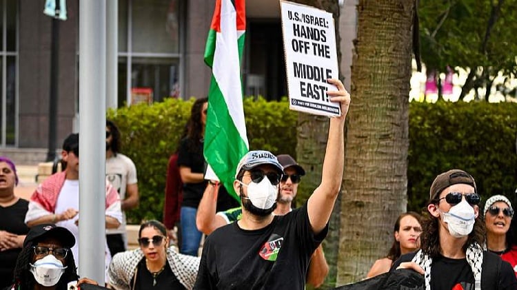 Massive global protests reflect deepening conflict over Israel-Palestine issue.