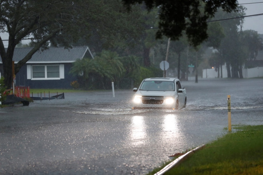 Hurricane Debby hits Florida as Category 1 storm, catastrophic flooding possible