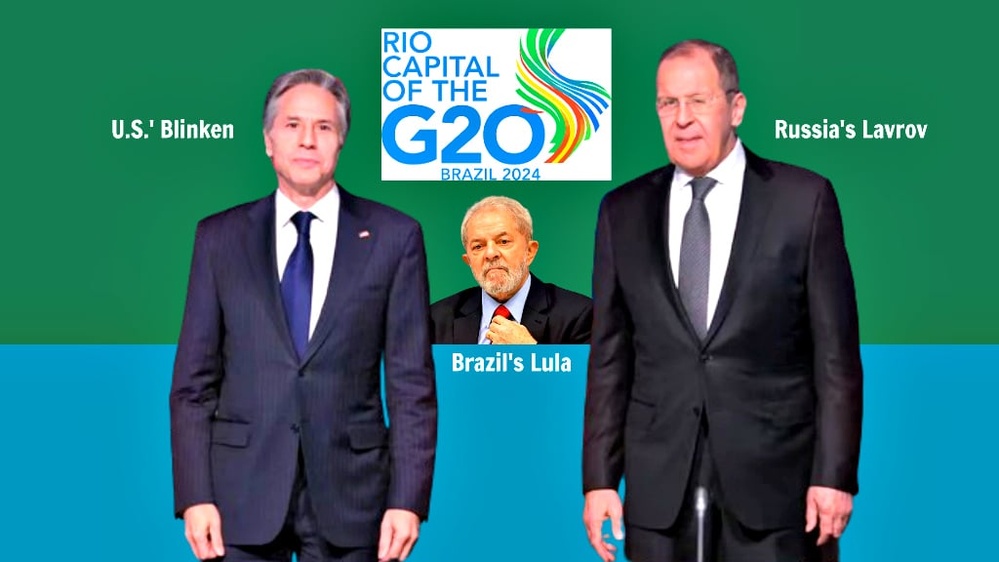 G20 Foreign Ministers Gather in Rio as Group's Relevance in Defusing Tensions Is Put to the Test