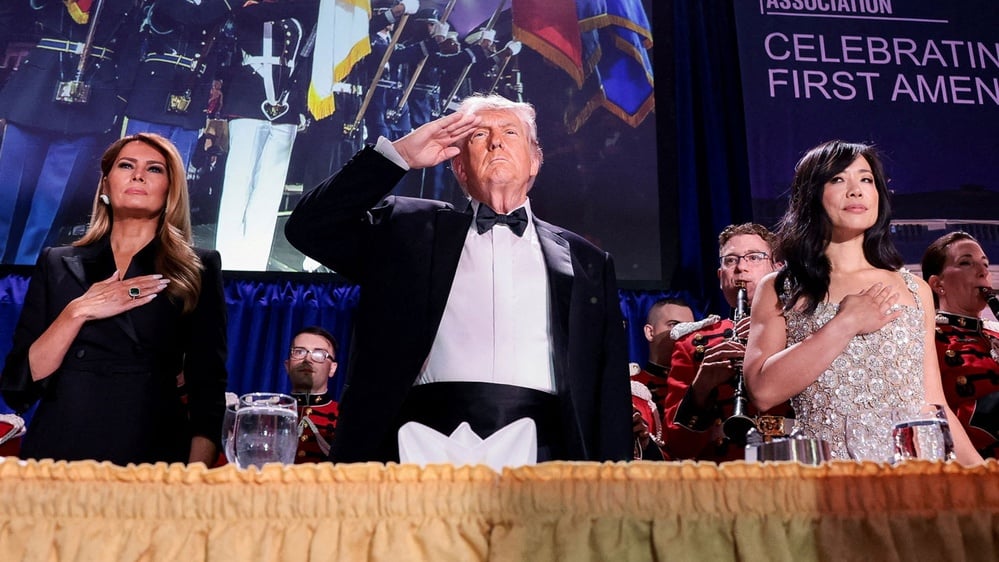 Trump resumed the WHCD after an April shooting under tighter security Balanced News