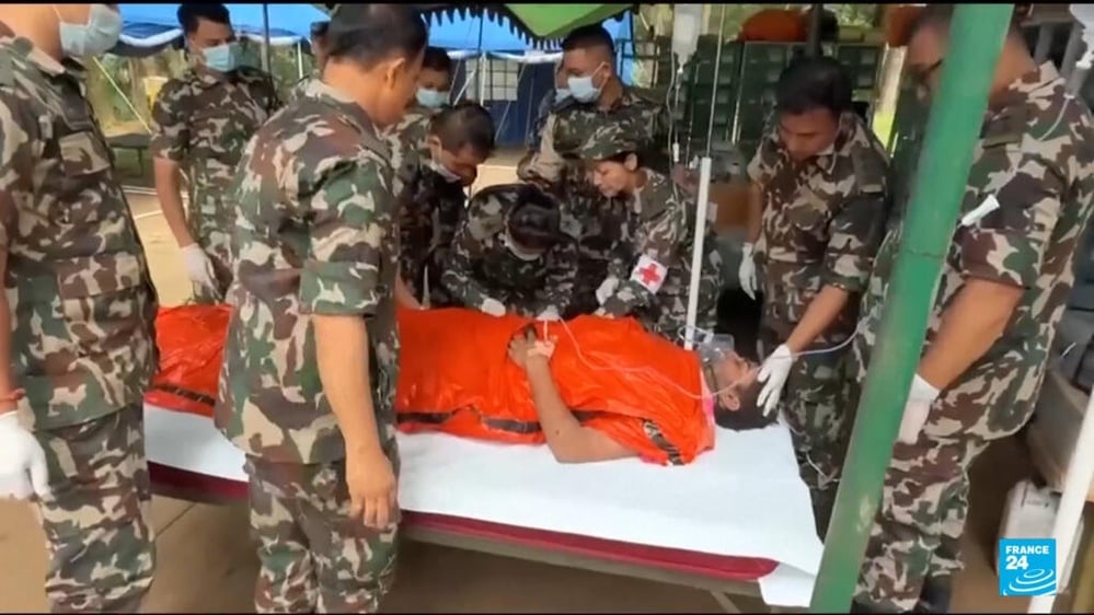 Two workers rescued alive after nine days in Nepal's Trishuli 3A hydropower tunnel as flood deaths top 1,200 with thousands missing