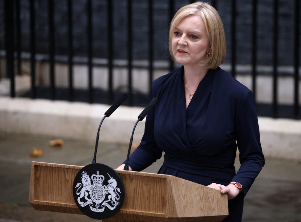 UK's Prime Minister Liz Truss defends economic plan that sent pound tumbling