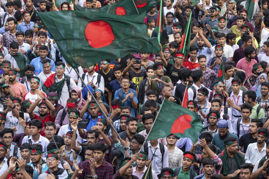 Storming the Palace in Bangladesh