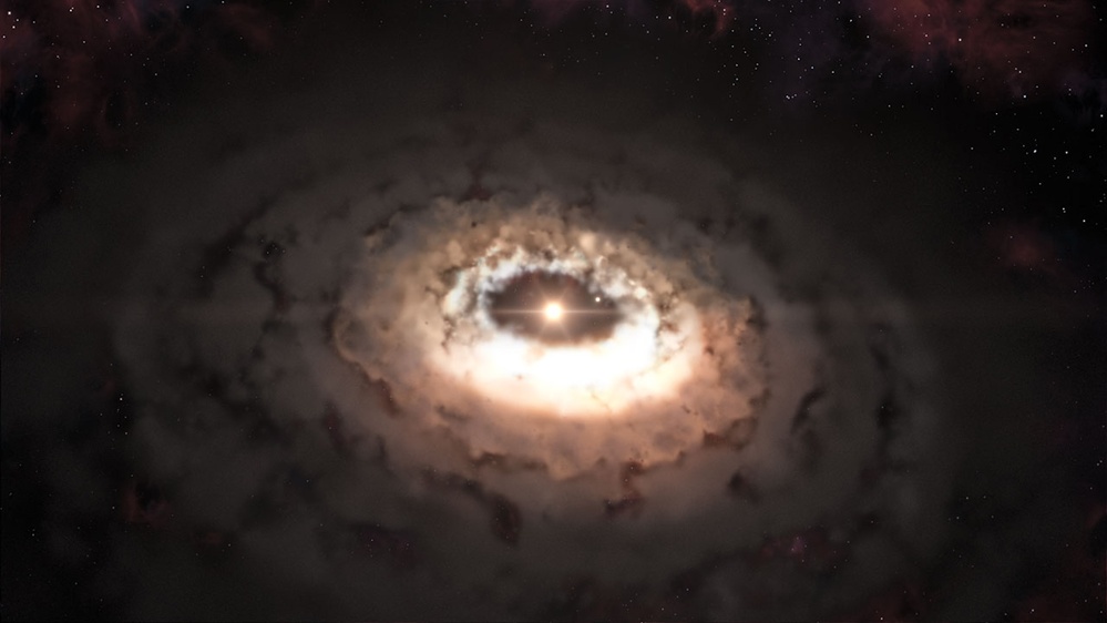 The building blocks of life can form rapidly around young stars