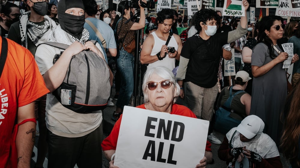 Protests at DNC reflect widespread dissent over U.S. foreign policy.