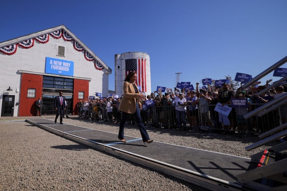 With 2 months until Election Day, Harris and Trump prepare for next week's debate