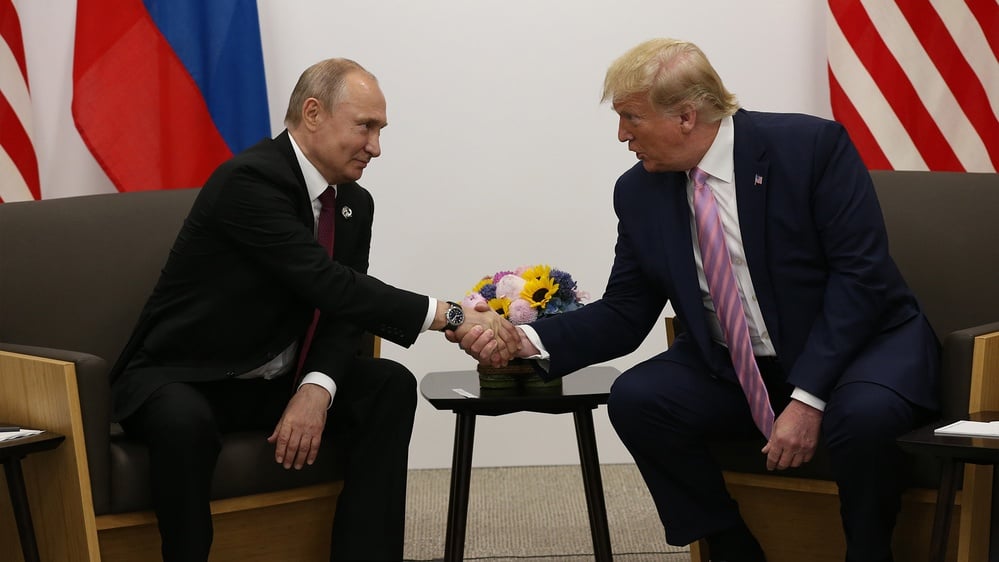 Trump and Putin discuss Ukraine ceasefire; terms remain contested.