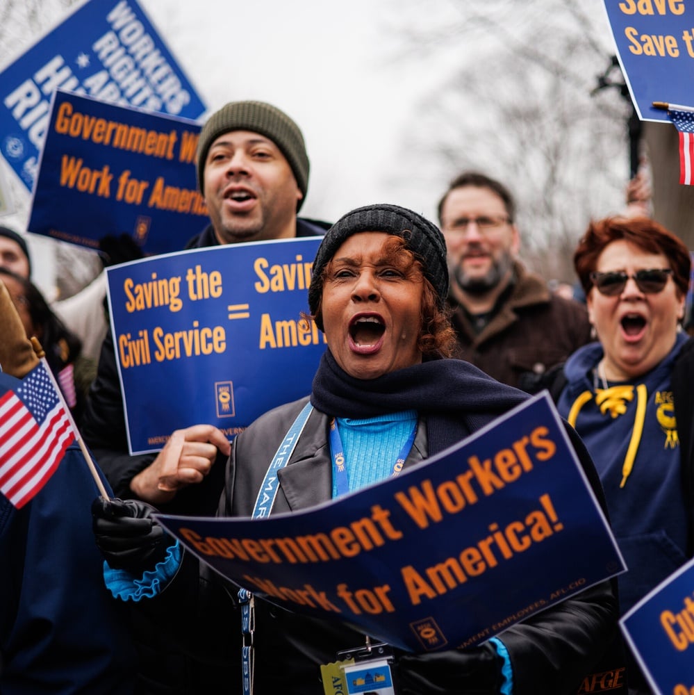 Musk's involvement in government efficiency leads to protests and controversy.