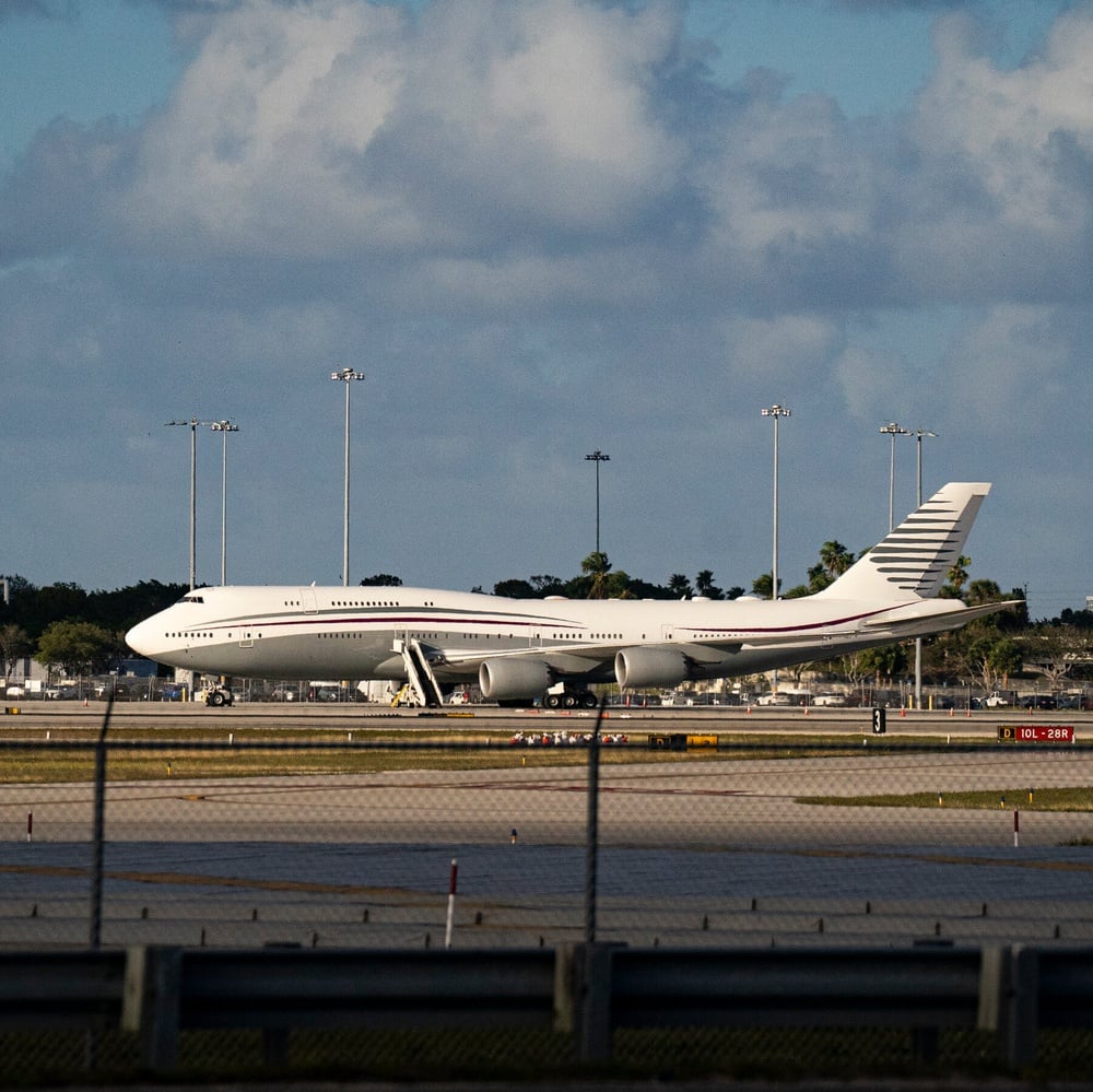 Qatar gifted Trump a $400M jet raising ethical and security concerns
