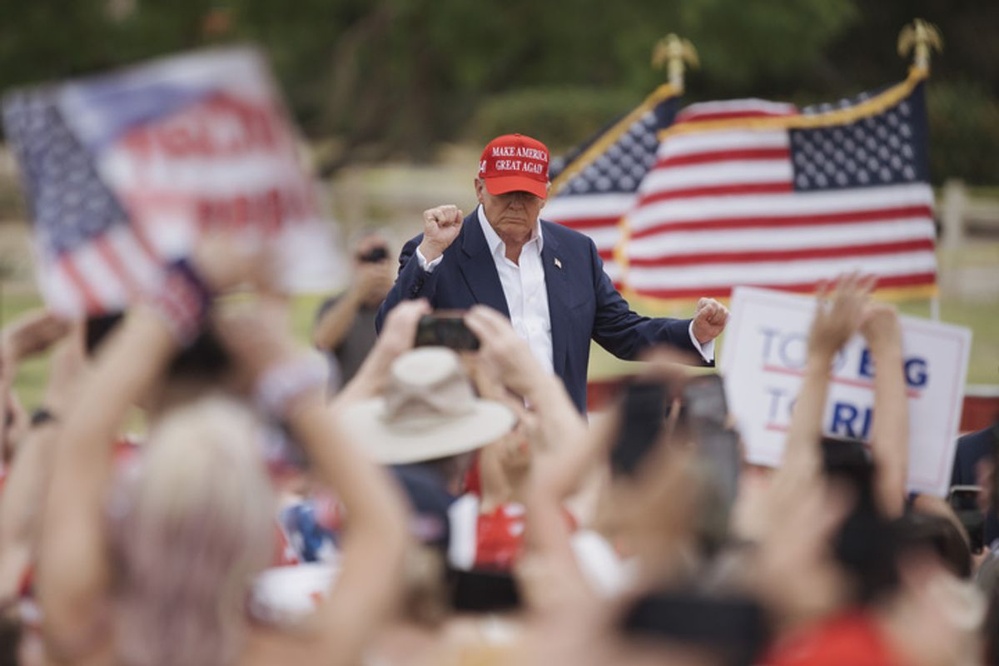 Trump Said 'I Don't Care About You, I Just Want Your Vote' at Las Vegas Rally?