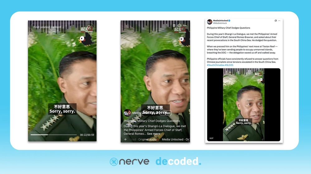 [DECODED] How Chinese state-owned Media Unlocked targets AFP, DND