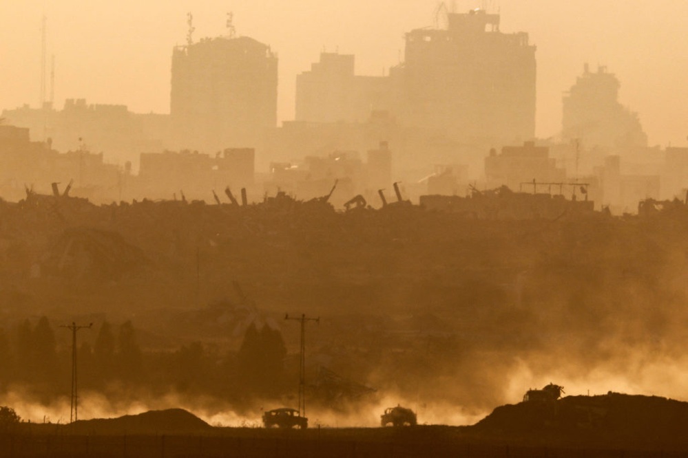 Hamas says it killed 12 Israeli-backed fighters. Israeli-supported group says they were aid workers