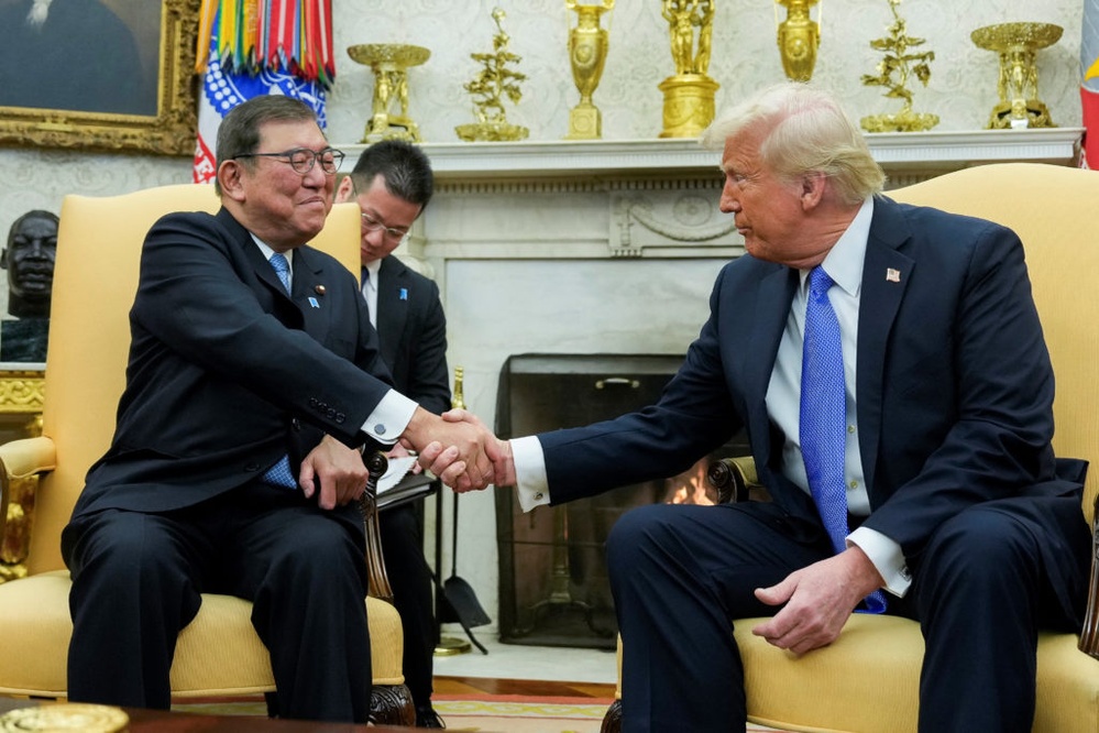 WATCH: Trump talks trade with Japan's prime minister