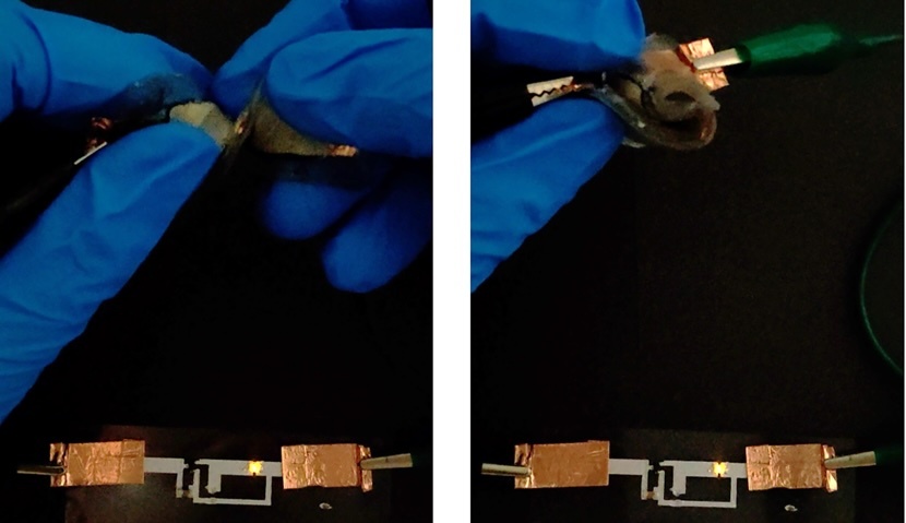 Scientists made a stretchable lithium battery you can bend, cut, or stab