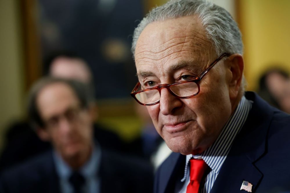 Democrats criticize Schumer for GOP-backed spending bill support