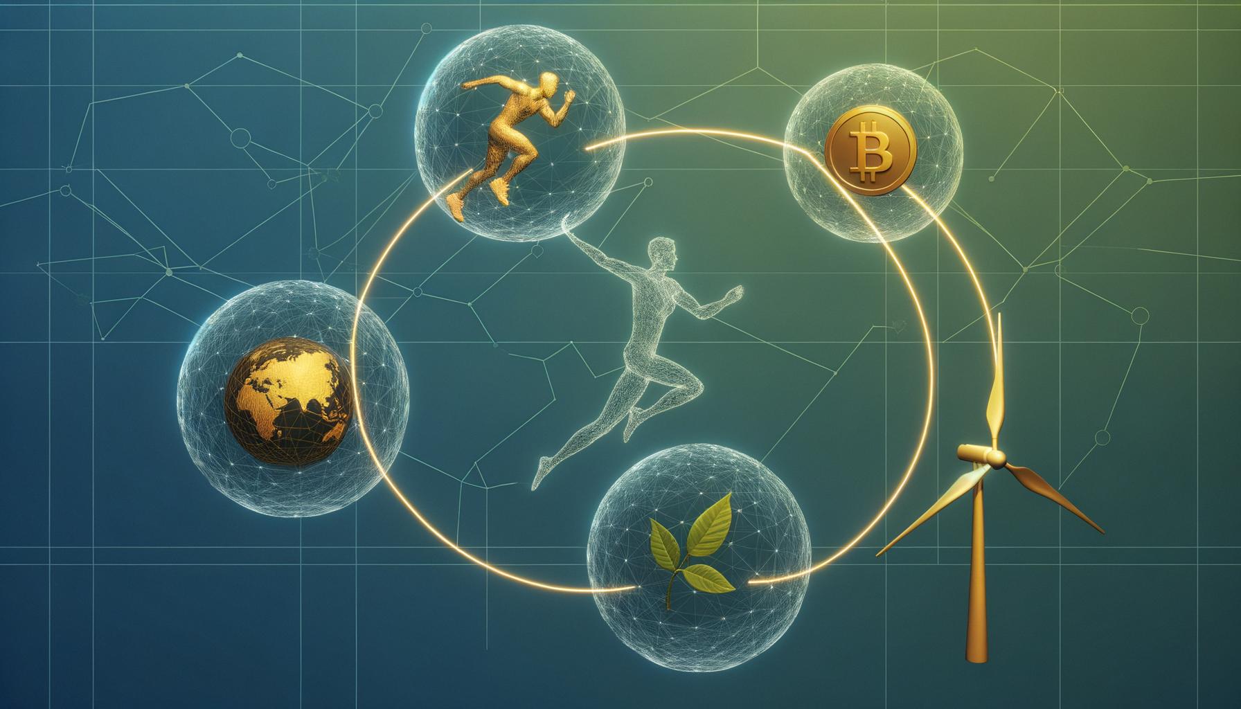 Blockchain is revolutionizing multiple sectors, including sports, sustainability, and finance