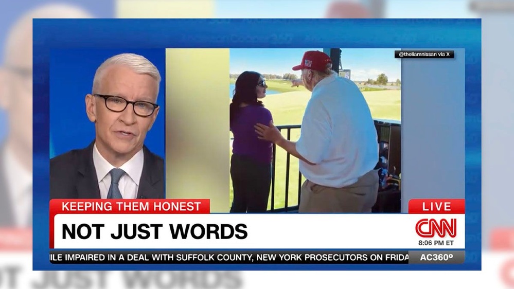 CNN Expresses Regret for Airing Doctored Photo of Trump with Laura Loomer