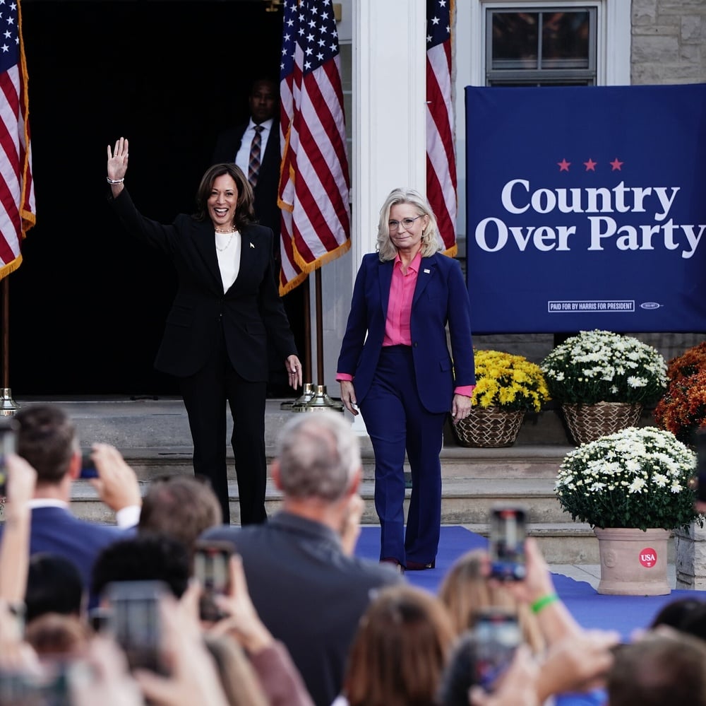 Cheney endorses Harris at birthplace of the GOP