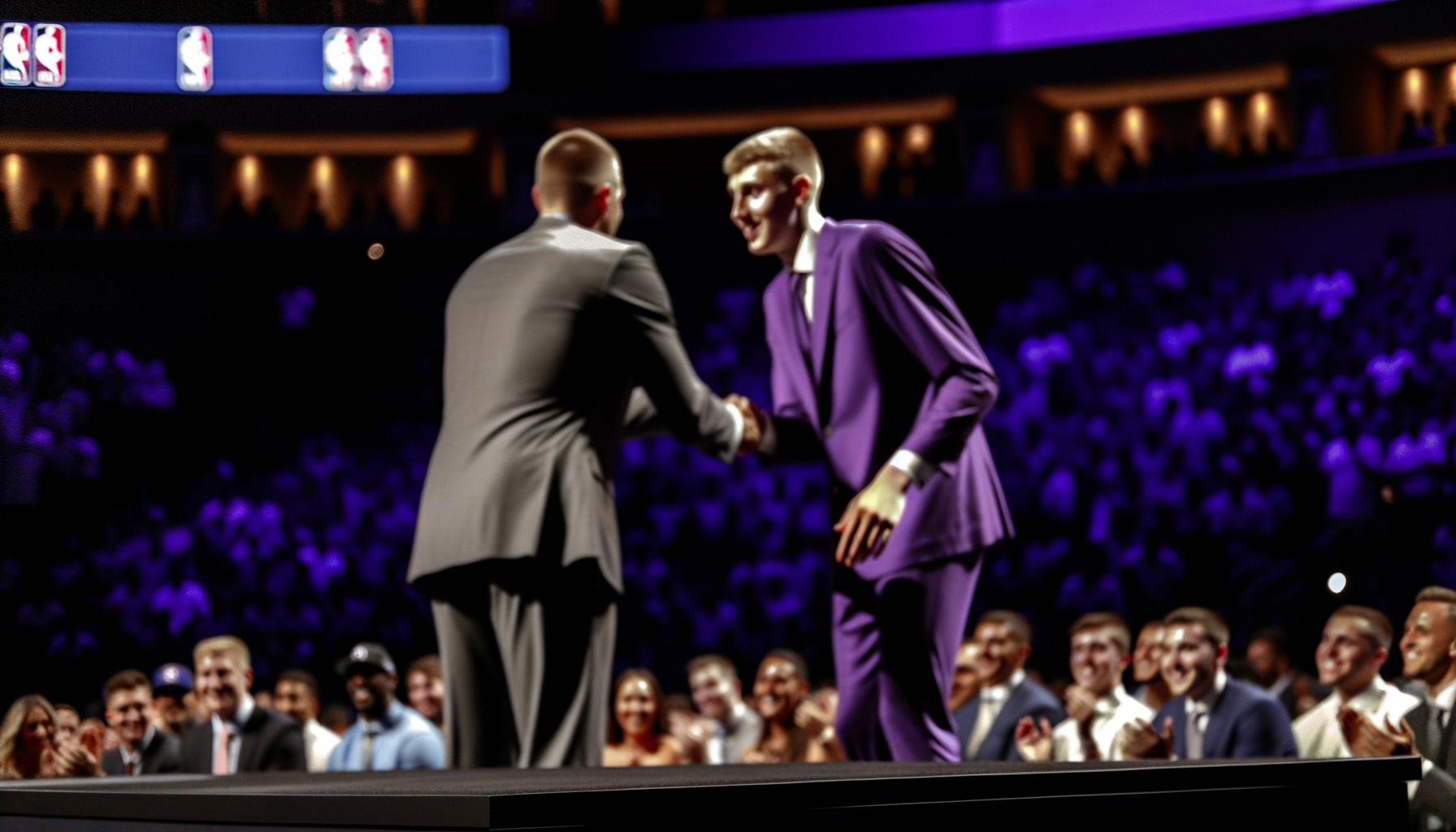 Dalton Knecht drafted 17th by Lakers; considered a valuable pick.