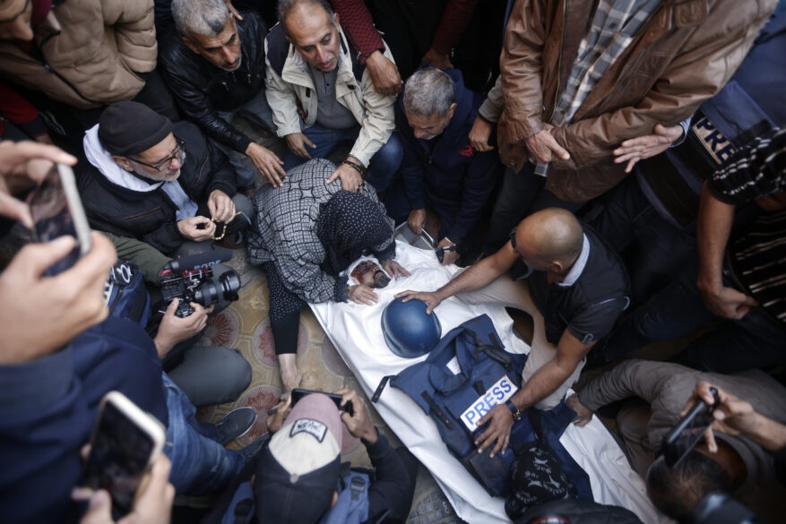 Report: Record Number of Journalists Killed in Gaza