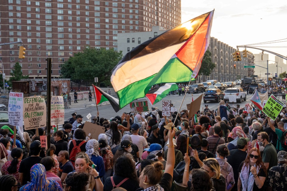 Thousands of activists calling for a ceasefire in Gaza expected at the Democratic convention