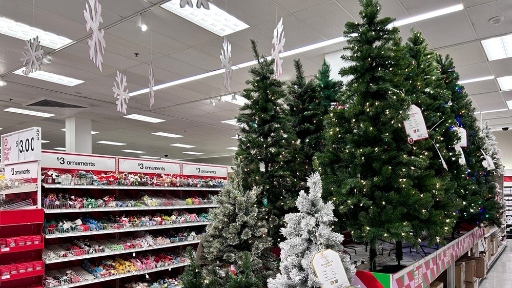 Sears sold the first artificial Christmas trees for $0.50 and $1.00 in the late 1800s