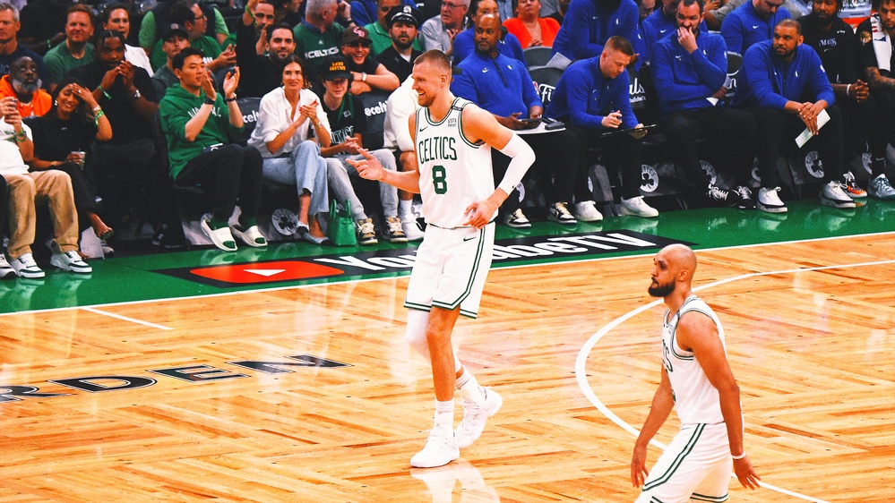 Kristaps Porzingis rewards Celtics' faith with 'well-rounded' Game 1 performance