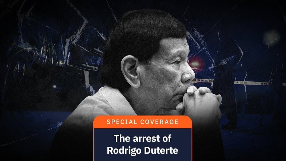 Duterte arrested on ICC warrant for drug war crimes