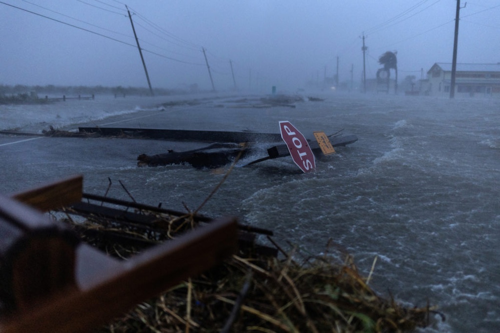 After slamming Texas as a Category 1 hurricane, Beryl is downgraded to a tropical storm