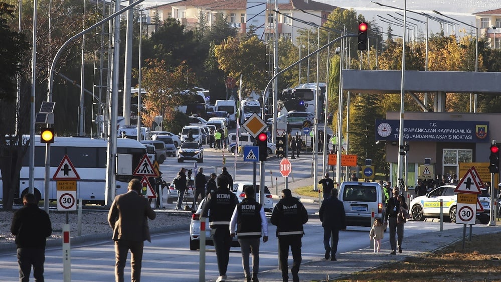 Five killed and 22 injured in Ankara aerospace attack