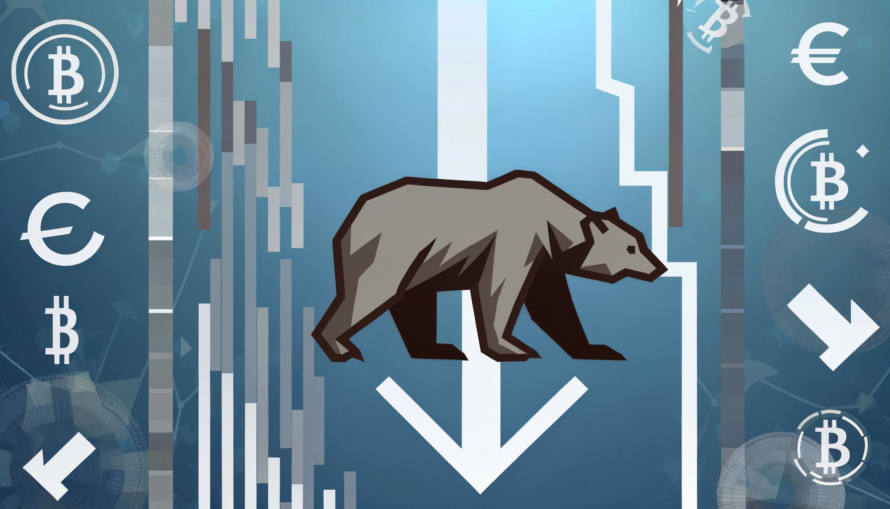 Cryptocurrency market shows persistent bearish trends, key assets struggle below critical levels.
