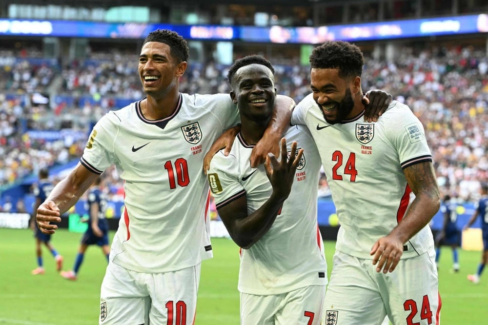 England beat France 6-4; Mbappé set World Cup scoring record at 22