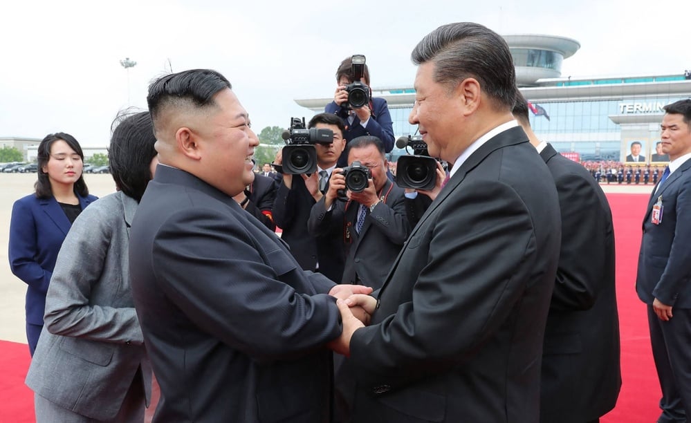 Xi Jinping met Kim Jong Un during a Russia-tinged North Korea visit