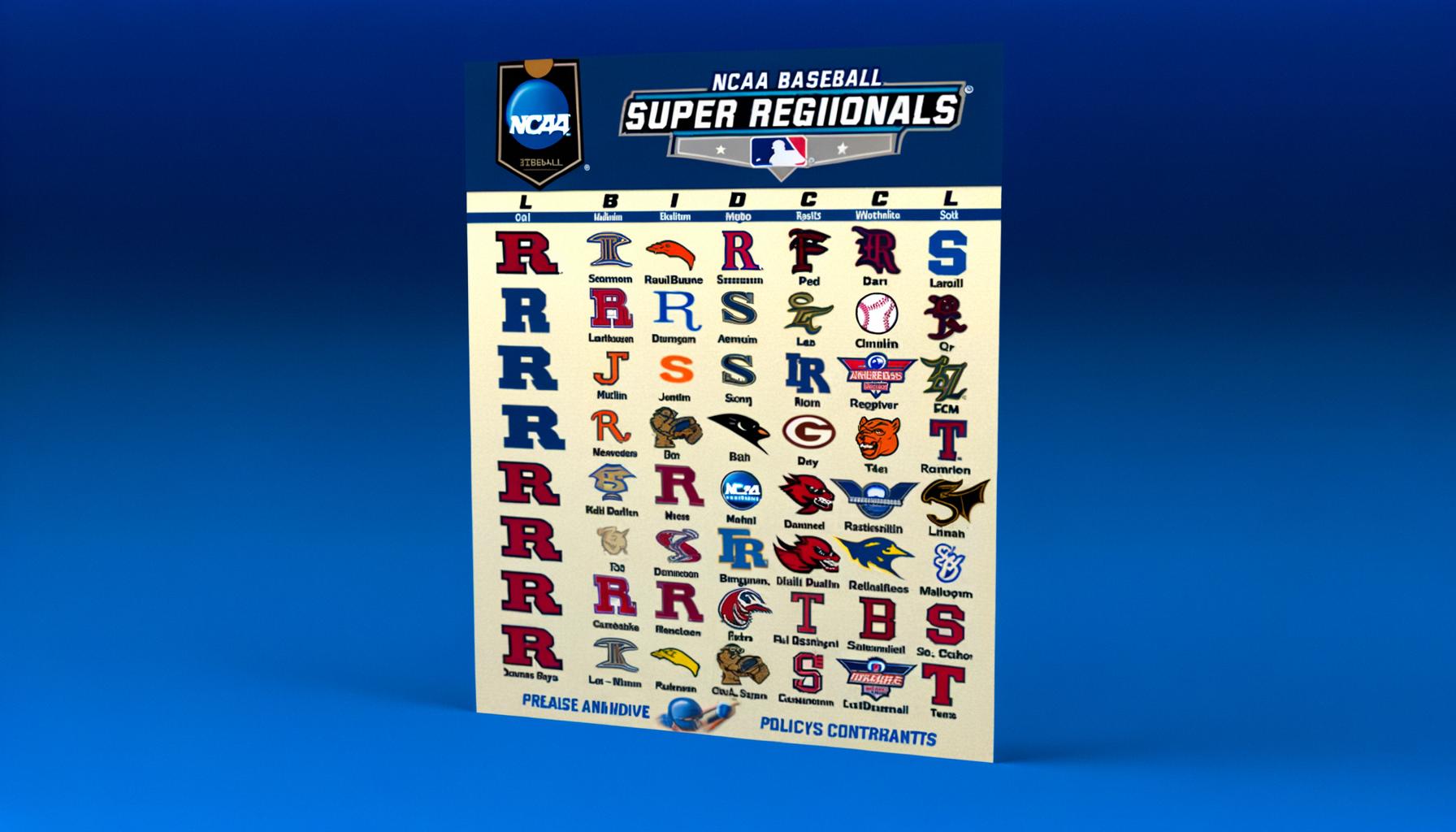 NCAA Baseball Super Regionals lineup confirmed Balanced News