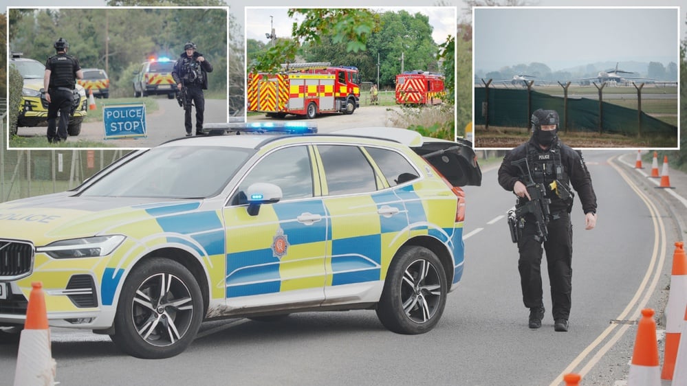 Five British men arrested, bailed over suspected van bomb plot near US-held RAF Fairford; police probe possible Iranian links, which Tehran denies