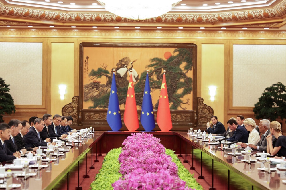 EU and China agreed on climate action amid tensions.