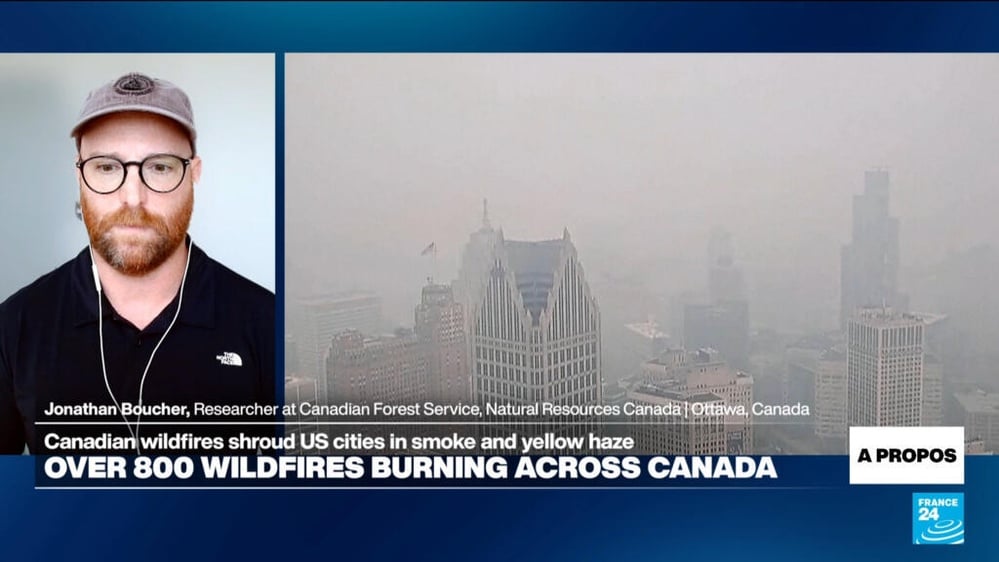 Trump threatened tariffs on Canada over wildfire smoke harming U.S. air quality