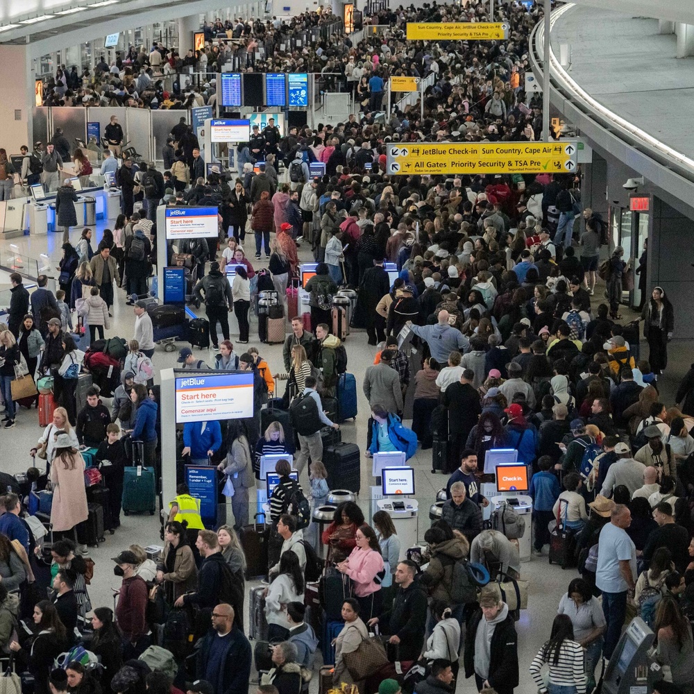 Partial DHS shutdown is straining TSA staffing, driving long security waits