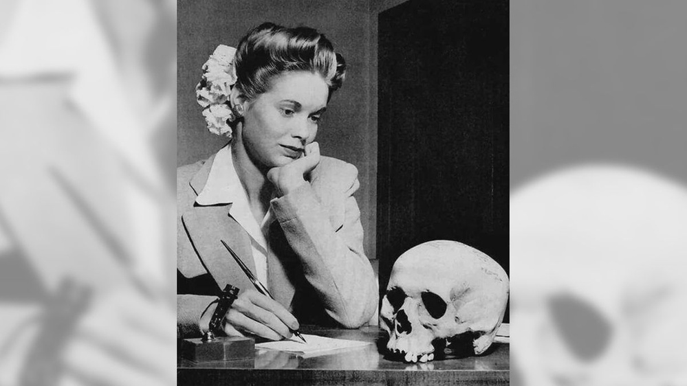 Family of woman photographed in 1944 allegedly writing thank-you note for Japanese soldier's skull speaks out