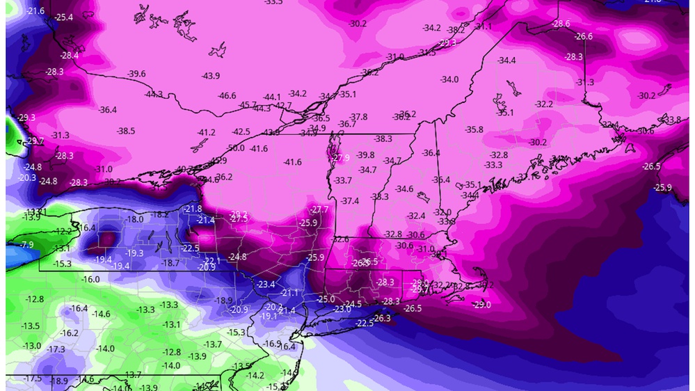 Record cold snap could hit New England this weekend