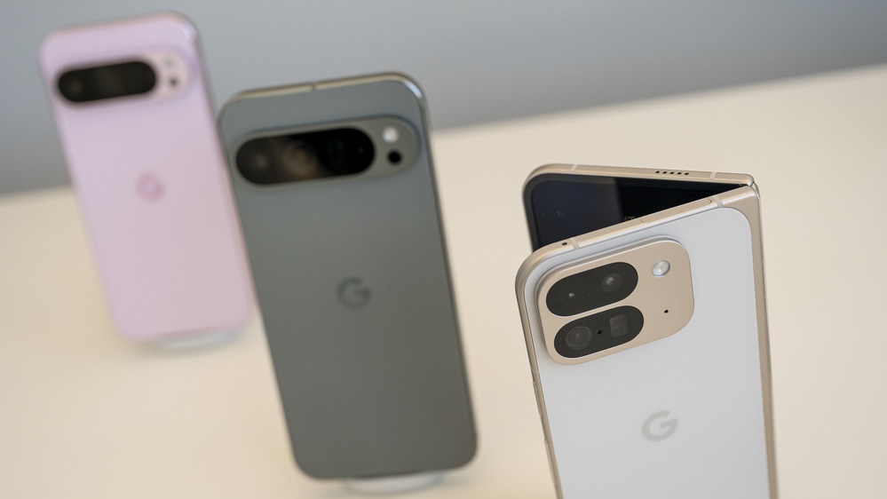 Google launches new Pixel 9 phones as AI race heats up