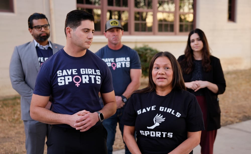 'Save Girls Sports' shirts blasted as 'transphobic' by SF Chronicle culture critic: 'Next MAGA hat?'