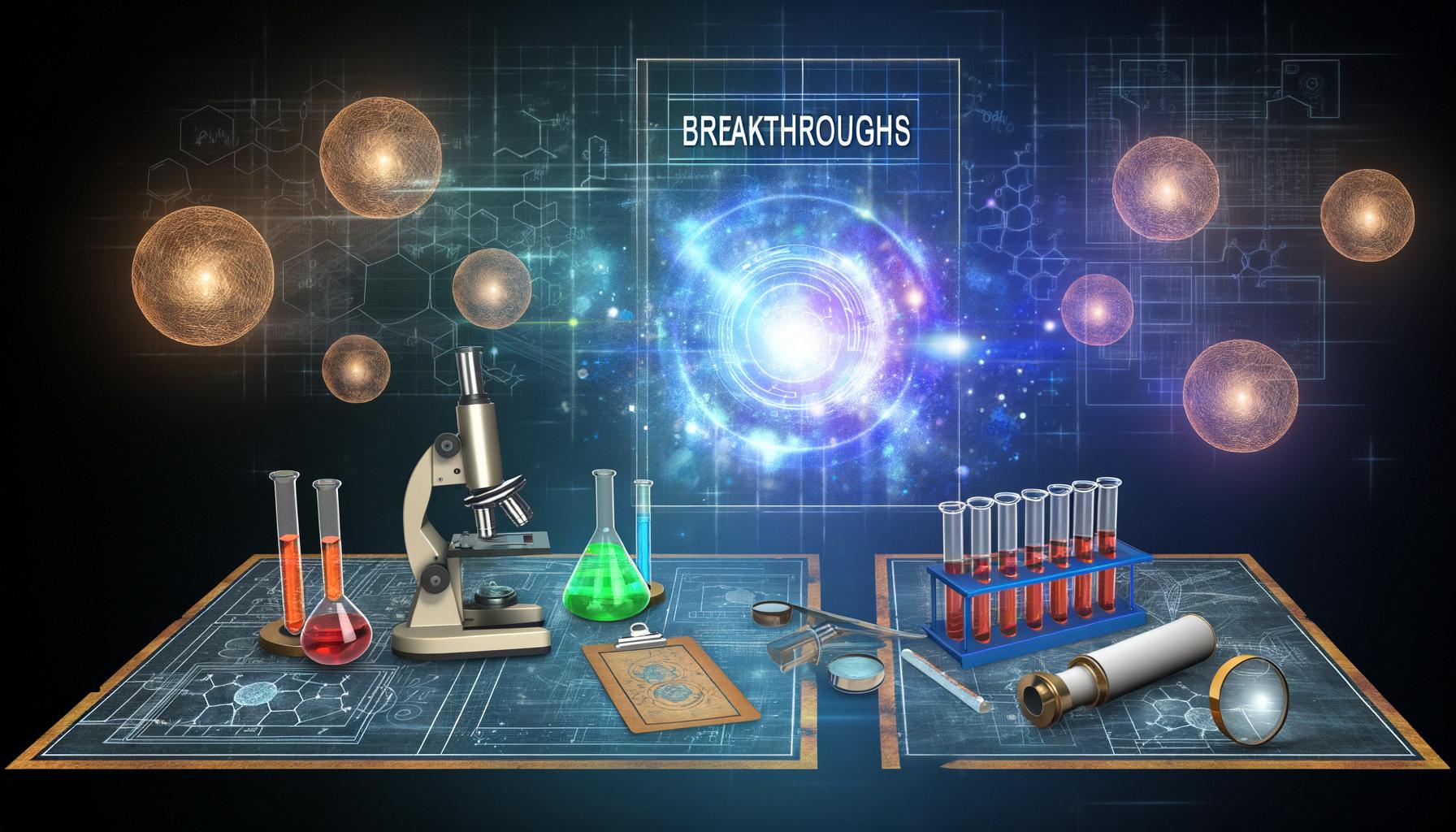 Breakthroughs across various scientific fields