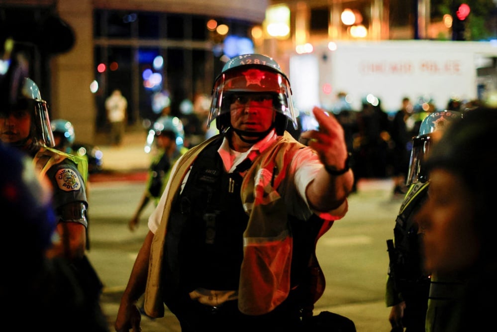 Protests around the DNC focused on U.S. support for Israel amid police clashes.