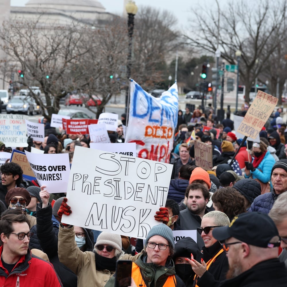 Nationwide protests against Trump’s policies, focusing on civil rights