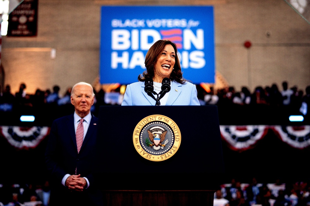 Joe Biden exits race; Kamala Harris likely Democratic nominee.