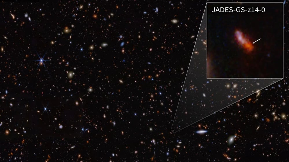 'Previously unimaginable': James Webb telescope breaks its own record again, discovering farthest known galaxy in the universe