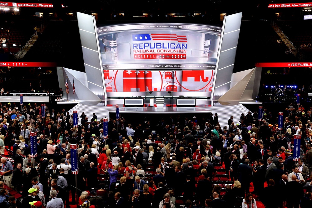 The Republican National Convention Kicks Off Next Month, and It's Looking A Little Messy