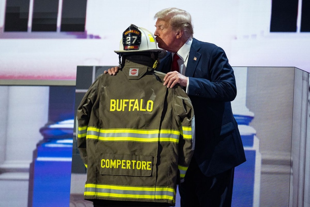 Trump Rally Shooting Victim's Name Misspelled on Jacket Honoring Him at RNC?